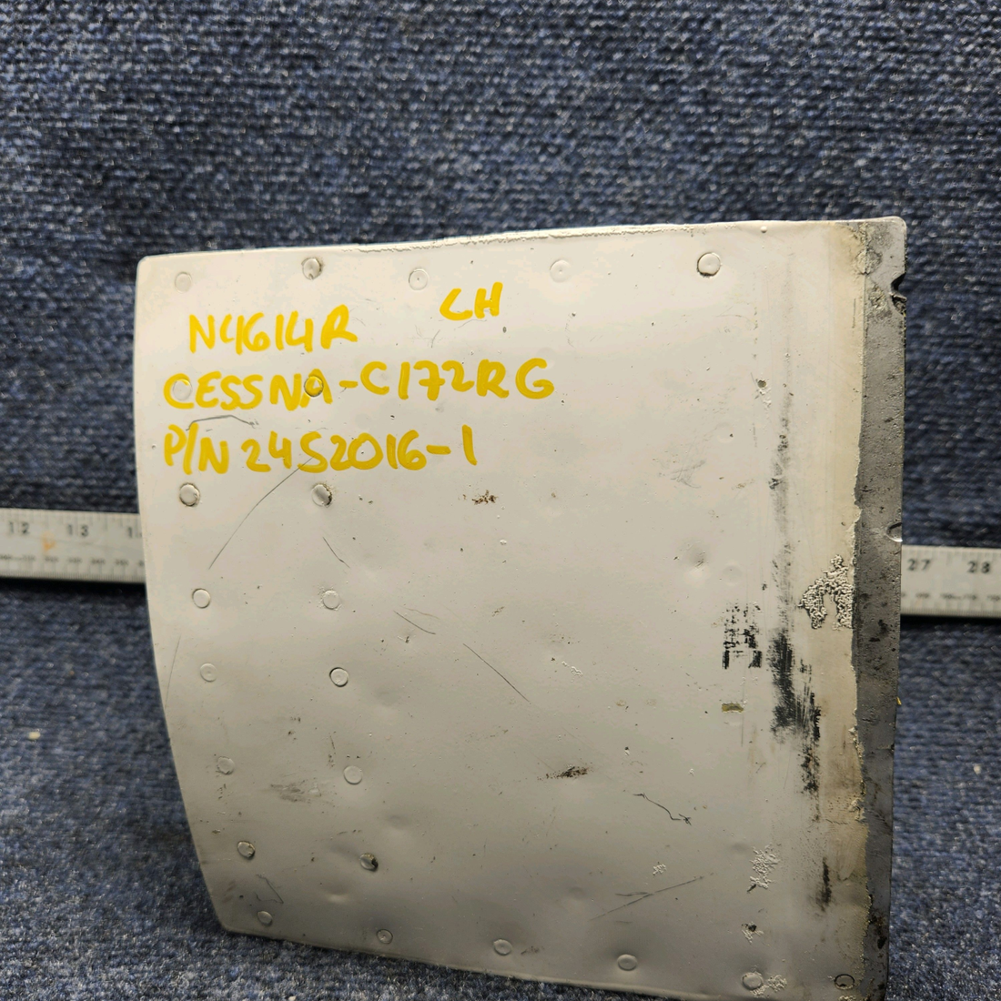 Used aircraft parts for sale, 2452016-1 CESSNA C172RG COWL FLAP ASSEMBLY LH