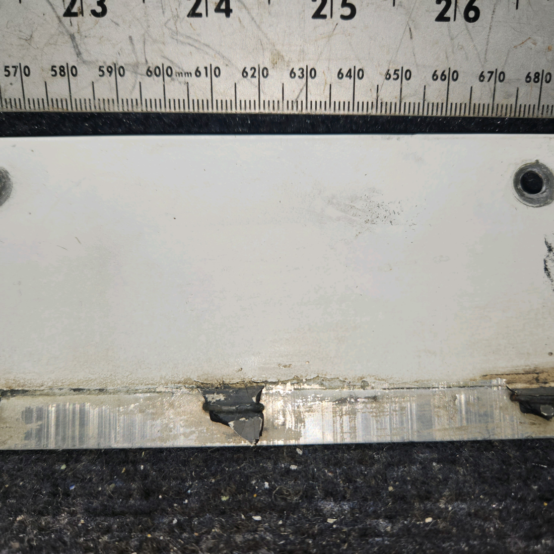 Used aircraft parts for sale, 67723-000 Piper PA28-161 Wing Access Plate Aft Assembly LH (16")