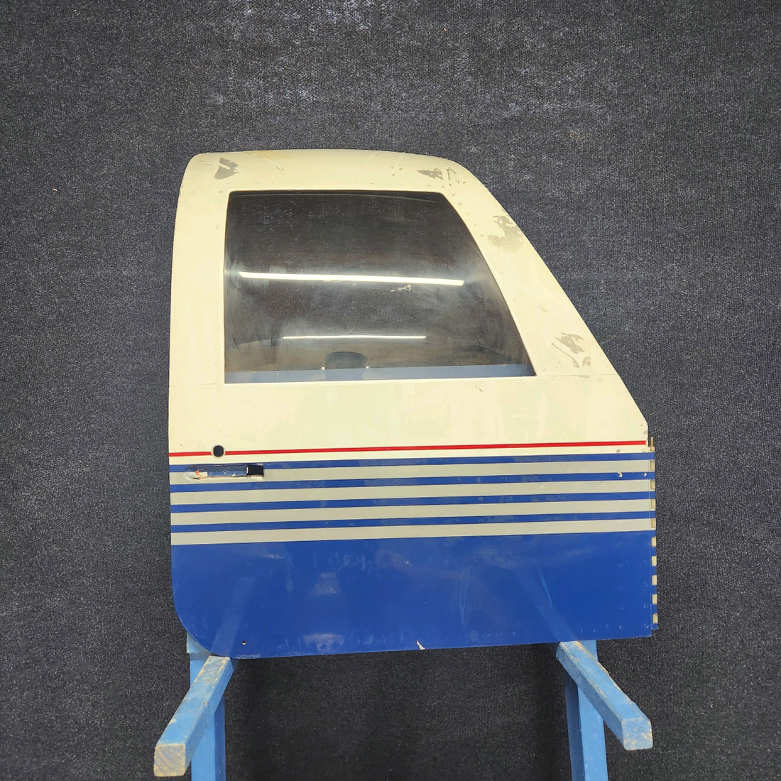 Used aircraft parts for sale, 310225-501 Mooney M20K CABIN DOOR FRAME STRUCTURE WITH HINGE