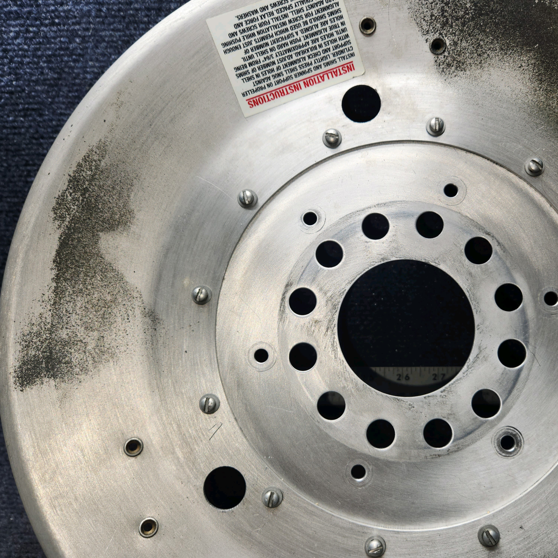 Used aircraft parts for sale, D‑6995 BEECHCRAFT 95-55B Spinner Bulkhead & Fillet Assembly