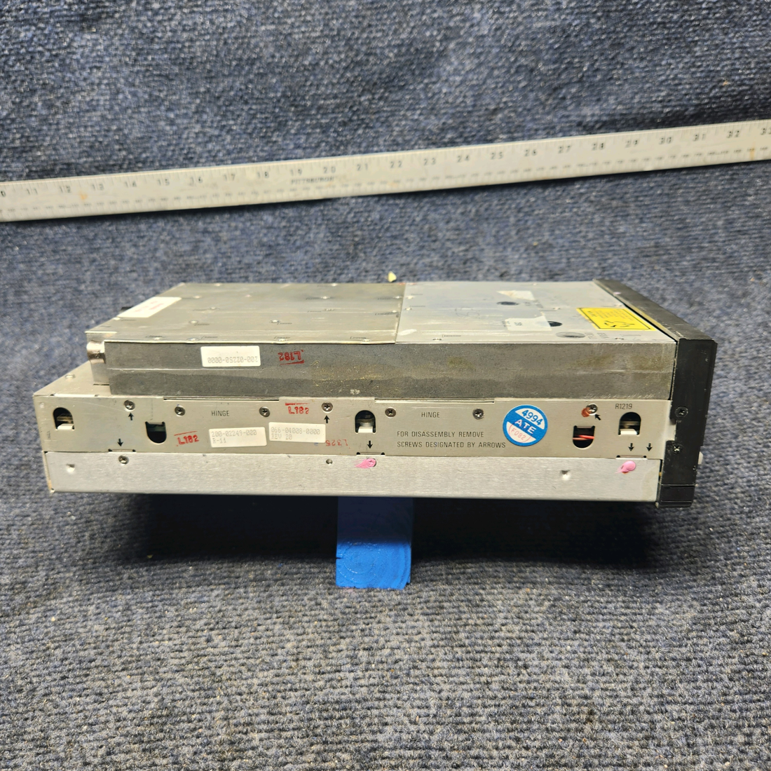 Used aircraft parts for sale, 066-4008-00 Bendix Mooney M20K KING KNS 80 VOR/LOC/DME/RNAV/GS MOUNT RACK TRAY