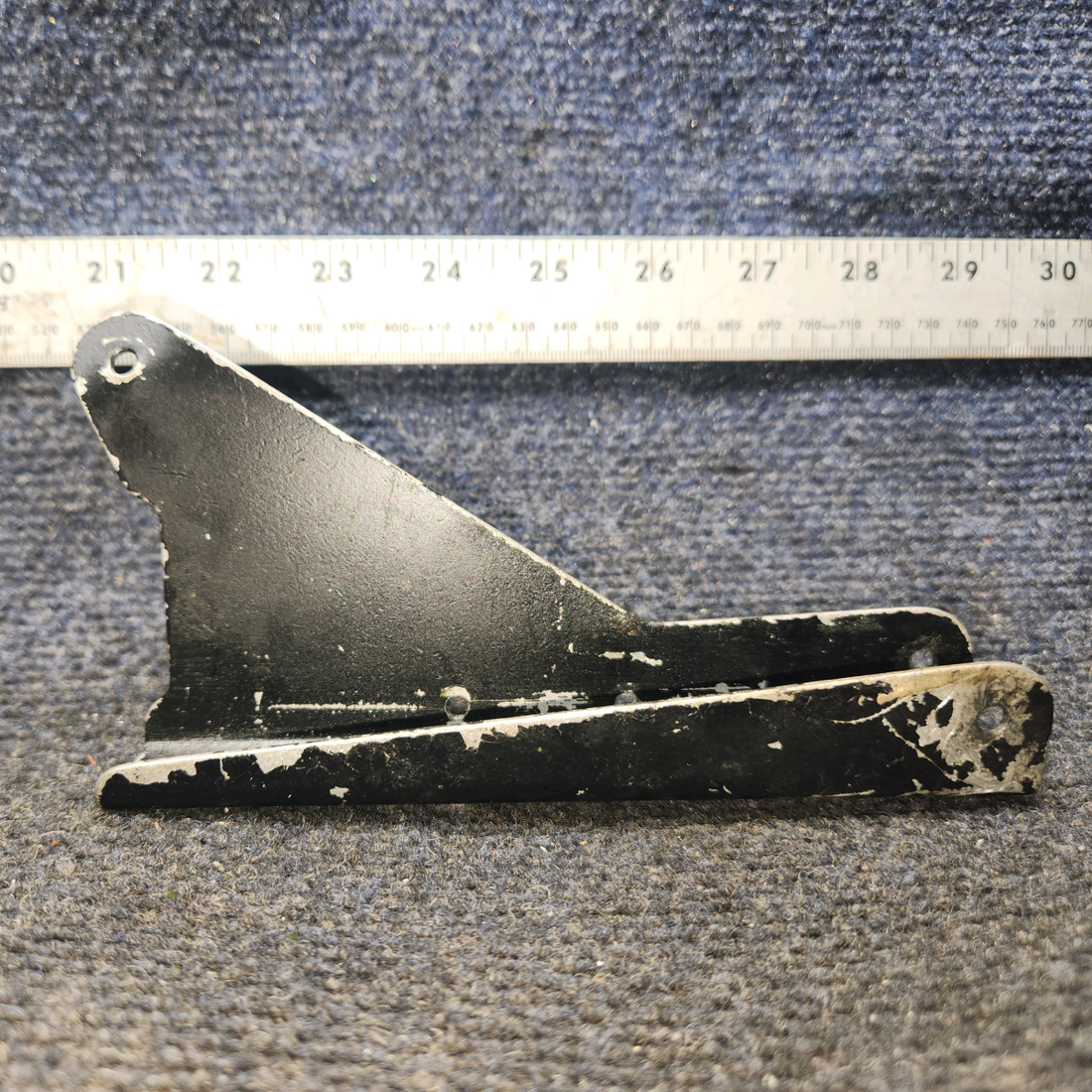 Used aircraft parts for sale, 69318-000 Piper PA28-161 Rudder Trim Channel Bracket
