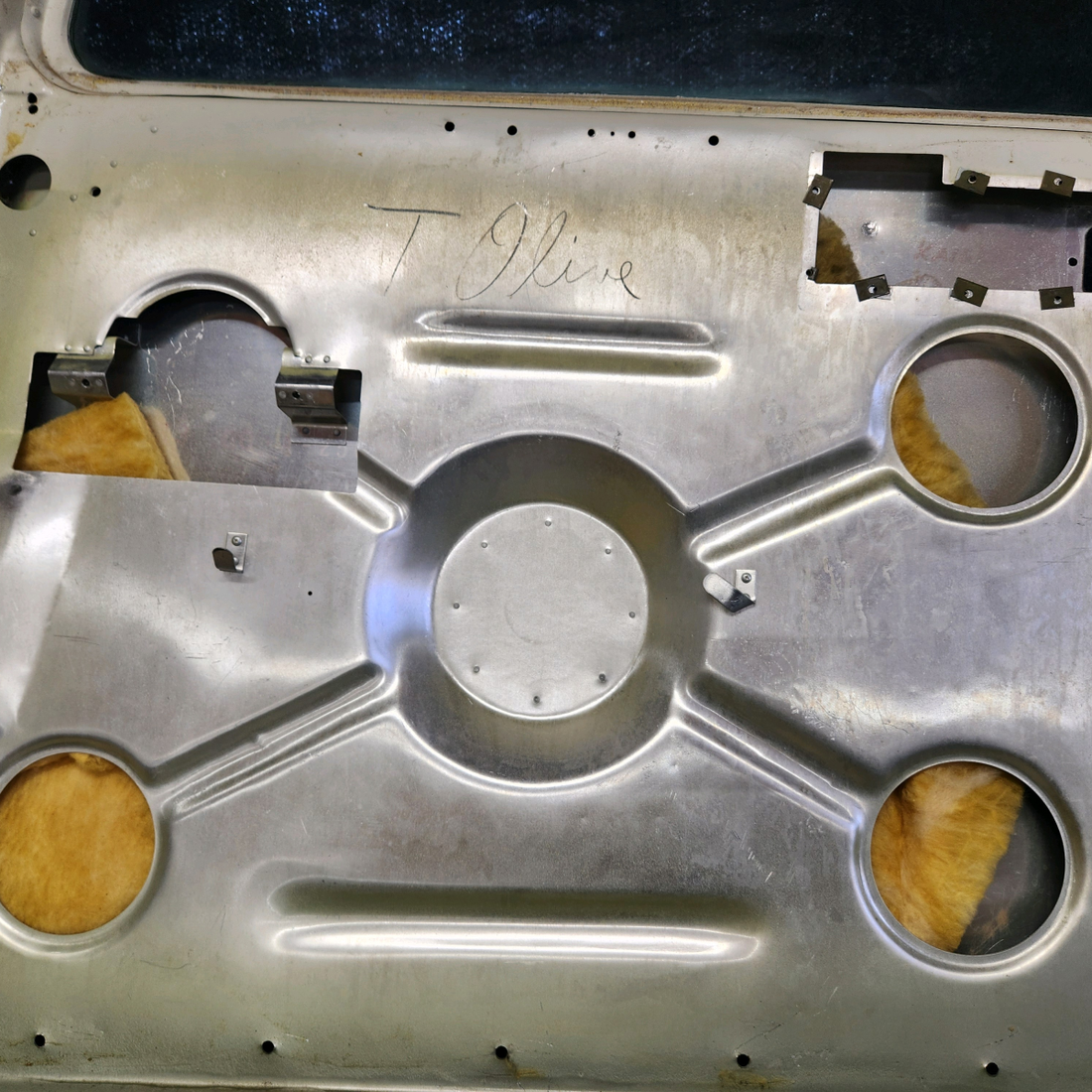 Used aircraft parts for sale, 0511460-34 CESSNA 172K CABIN DOOR STRUCTURE RH