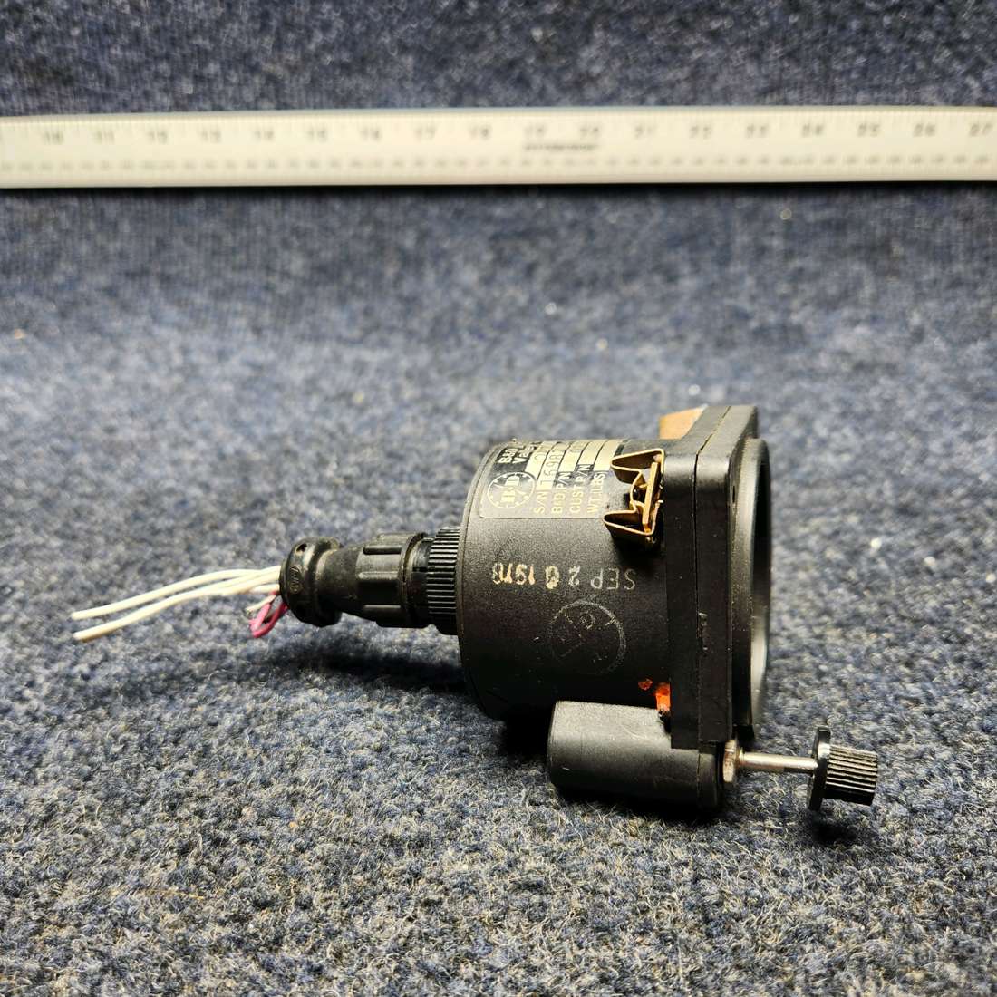 Used aircraft parts for sale, 0223-003 Mooney M20J OAT/EGT GAUGE W/. EGT PROBES - NO OAT PROBE