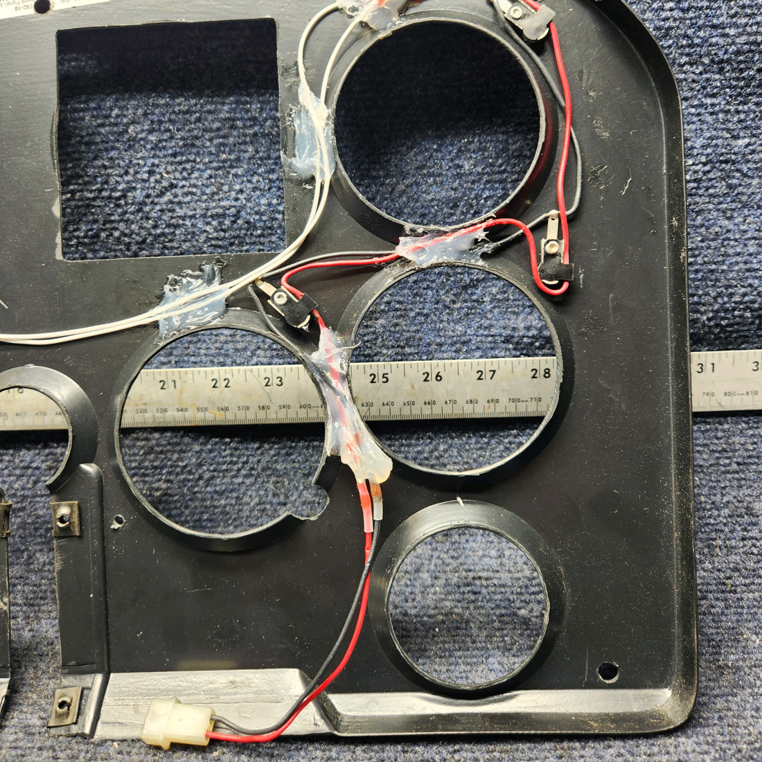 Used aircraft parts for sale, 0513242-18 CESSNA 172K SHOCK PANEL COVER