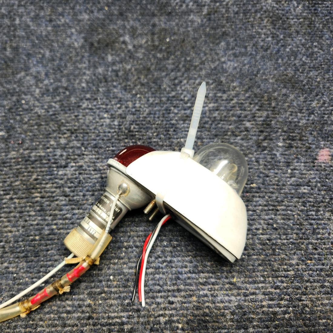 Used aircraft parts for sale, A650-PR-D-M Mooney M20J STROBE / NAV LH POSITION