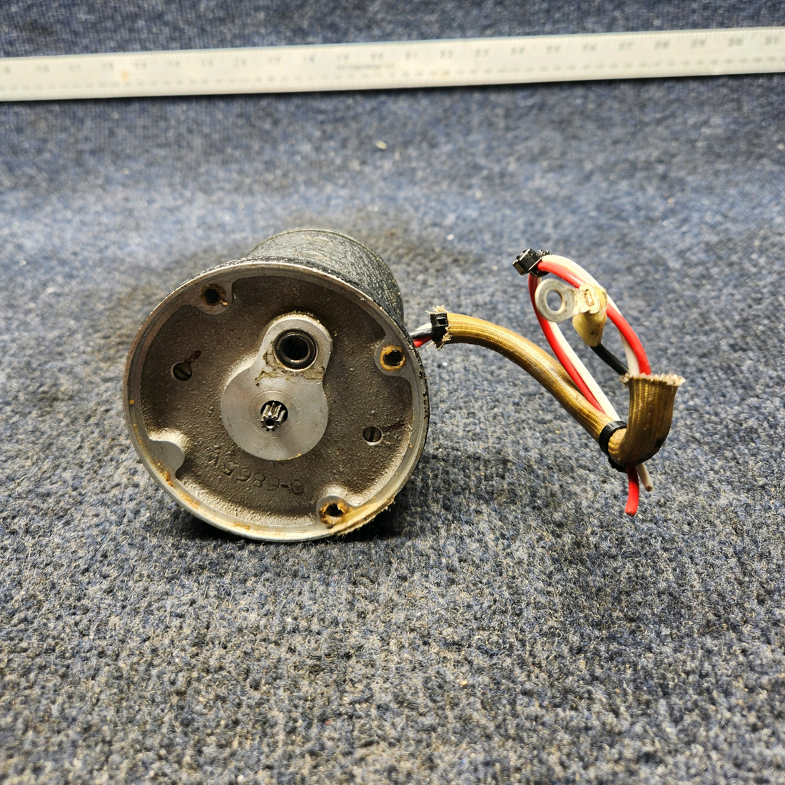 Used aircraft parts for sale, 35-380094-3 Lamb Electric BEECHCRAFT F35 LANDING GEAR RETRACT MOTOR 12 VOLTS
