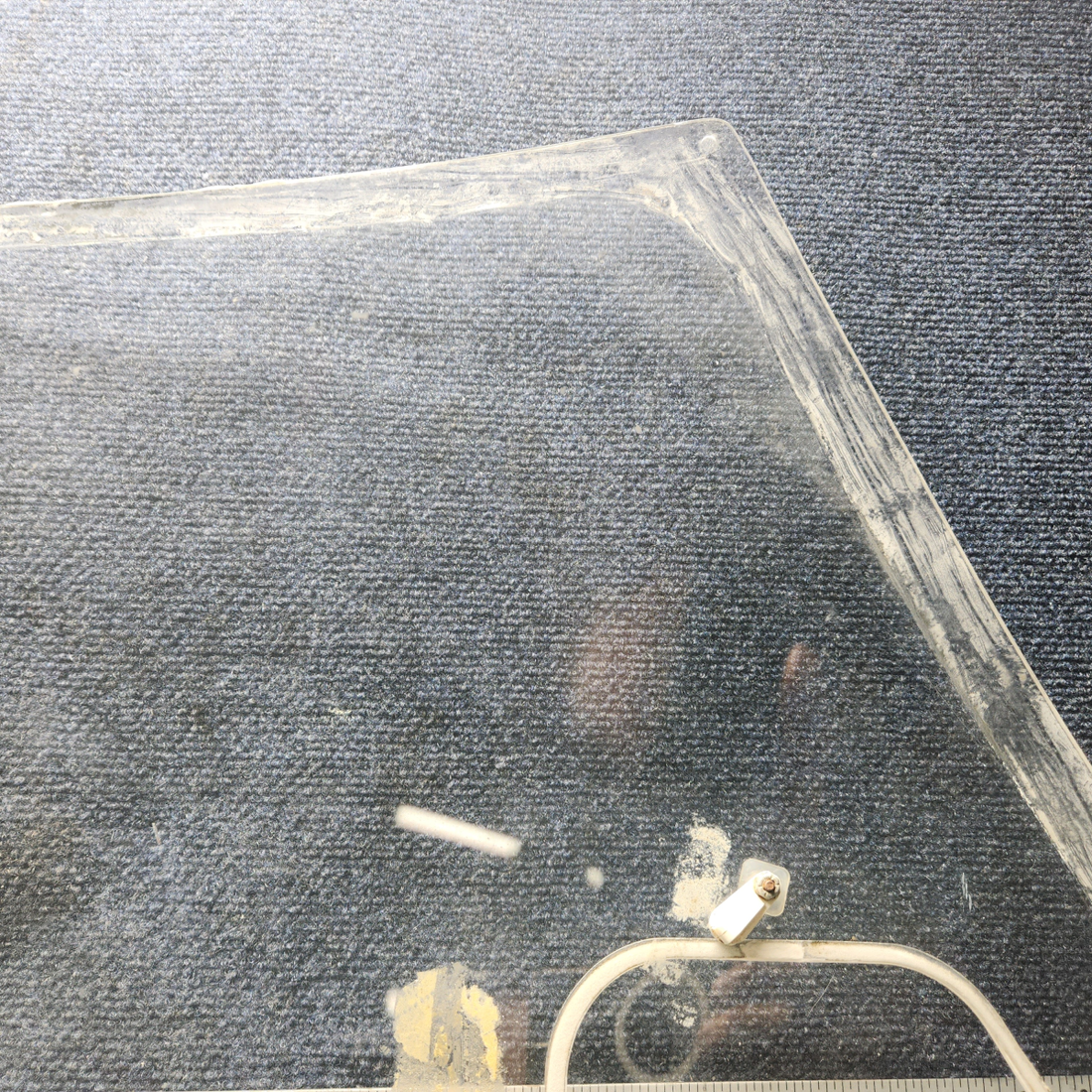 Used aircraft parts for sale, 65826-005 Piper PA28-161 Window Front Left Assembly with Storm Window