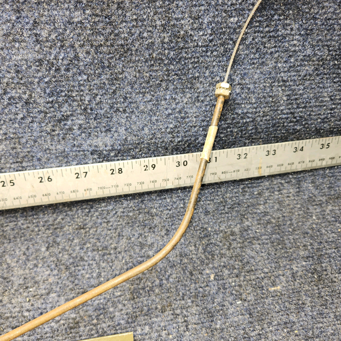 Used aircraft parts for sale, 0813150-75 Cessna 172RG Handle Assy Parking Brake