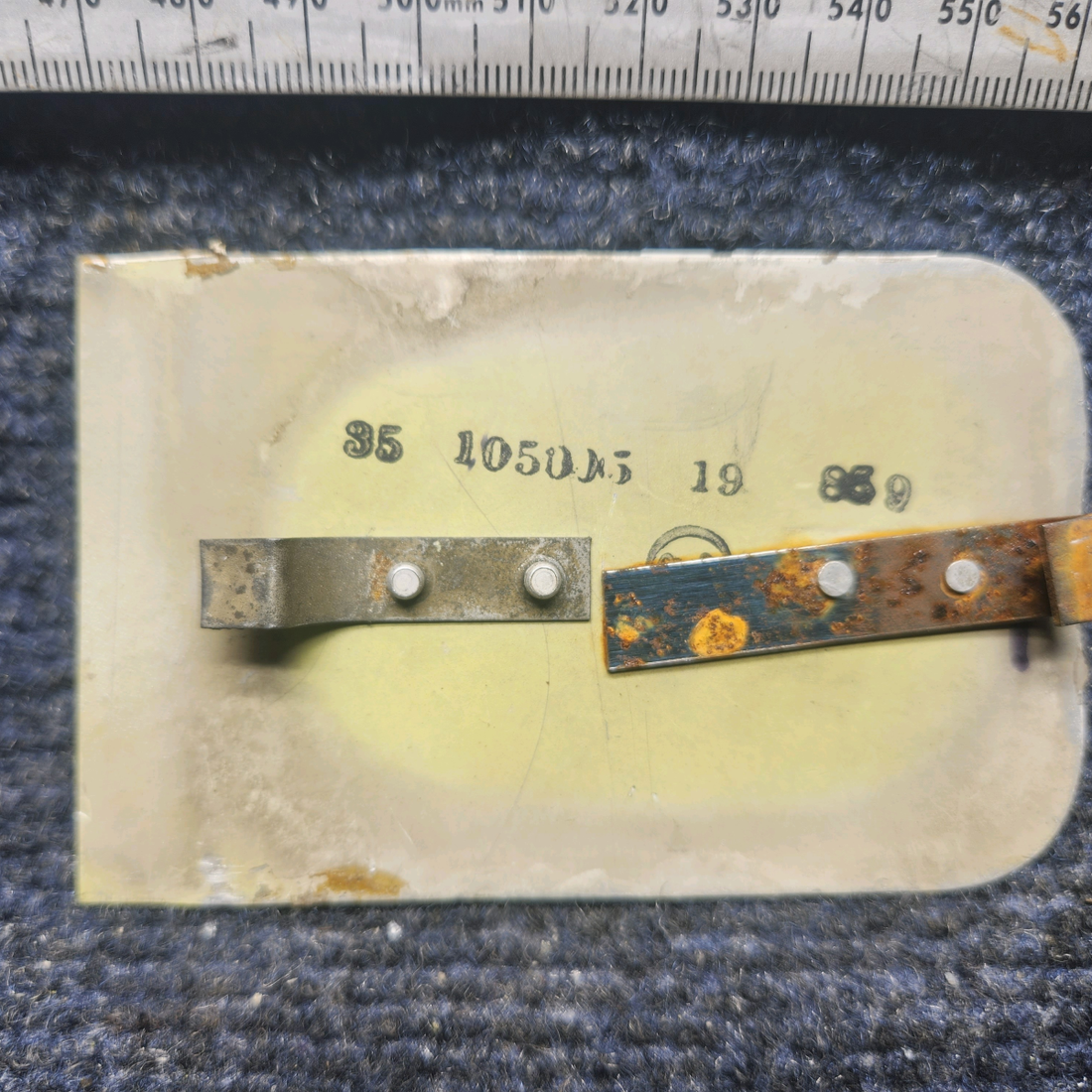Used aircraft parts for sale, 35-105005-19 Beechcraft F33A ROOT FITTING ACCESS DOOR ASSEMBLY FWL RH