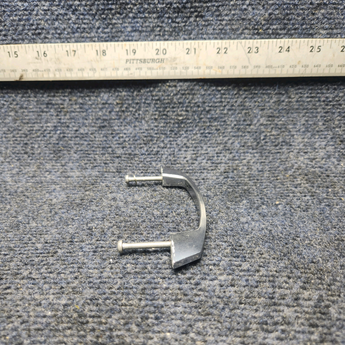 Used aircraft parts for sale, A-459-26 Mooney M20J BAGGAGE DOOR HANDLE (PITTED)