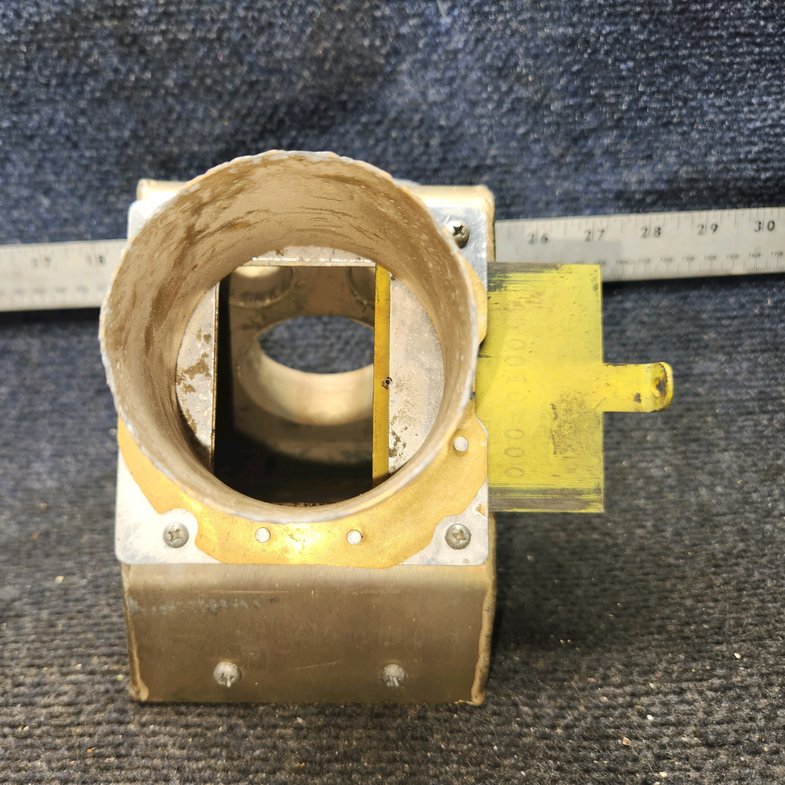 Used aircraft parts for sale, 640205-023 Mooney M20J Cabin Heat Junction Box Assembly