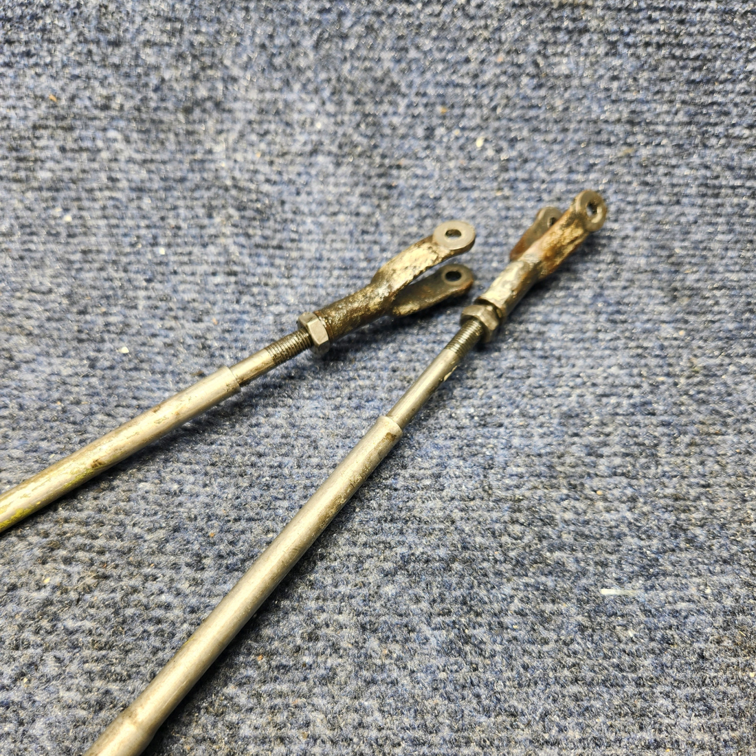 Used aircraft parts for sale, 9860058-13, 9860058-14 CESSNA C172RG COWL FLAP CONTROL CABLE ASSEMBLY LH OR RH
