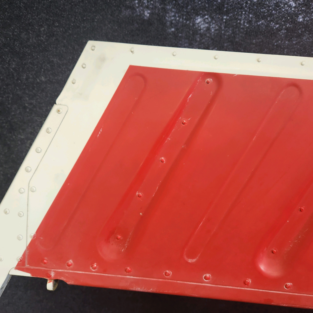 Used aircraft parts for sale, 460043-000 Mooney M20J RUDDER ASSEMBLY - DENTS ON LOWER FAIRING "SEE PHOTOS FOR DETAIL"