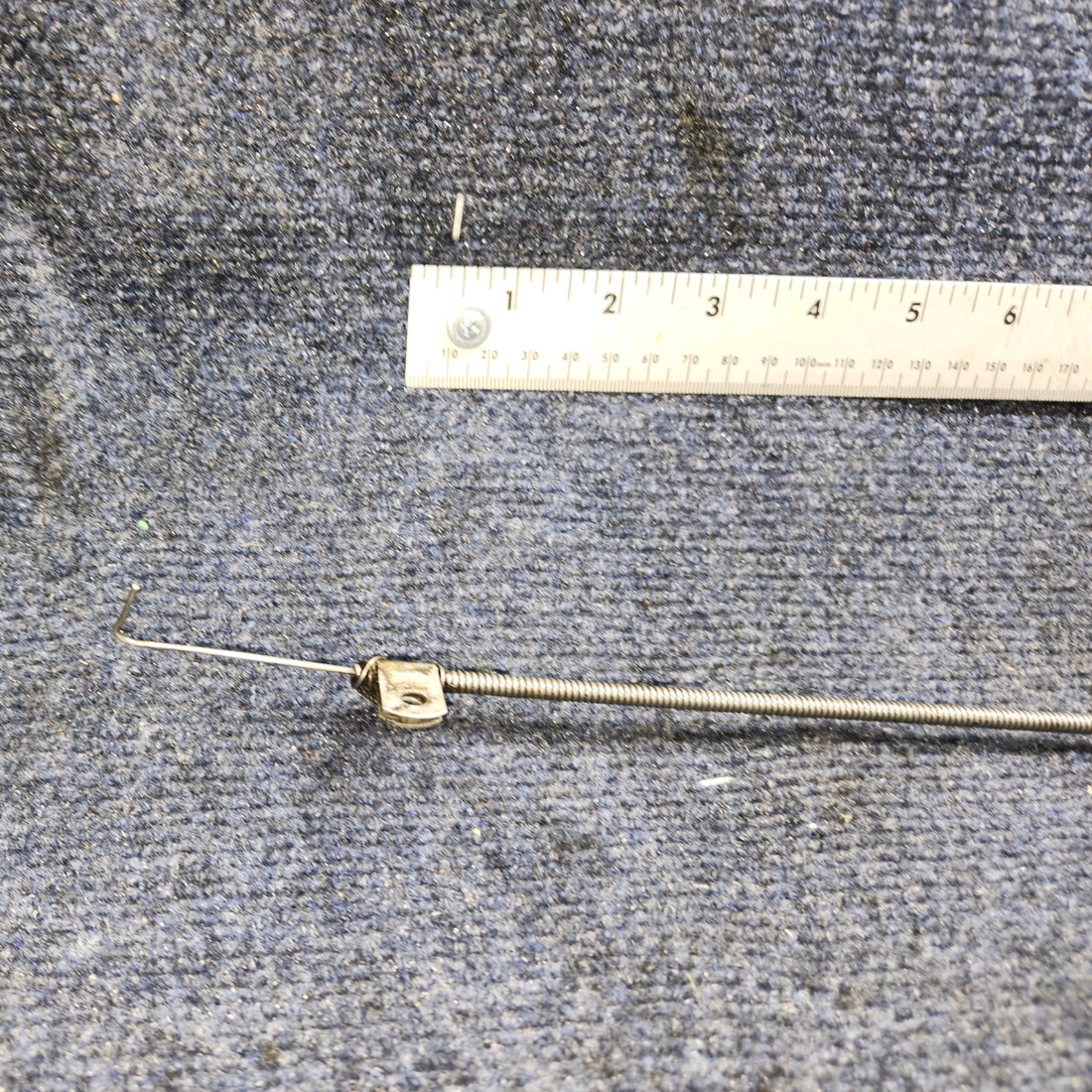 Used aircraft parts for sale, S1239-14 CESSNA 172K STRAINER DRAIN CONTROL CABLE