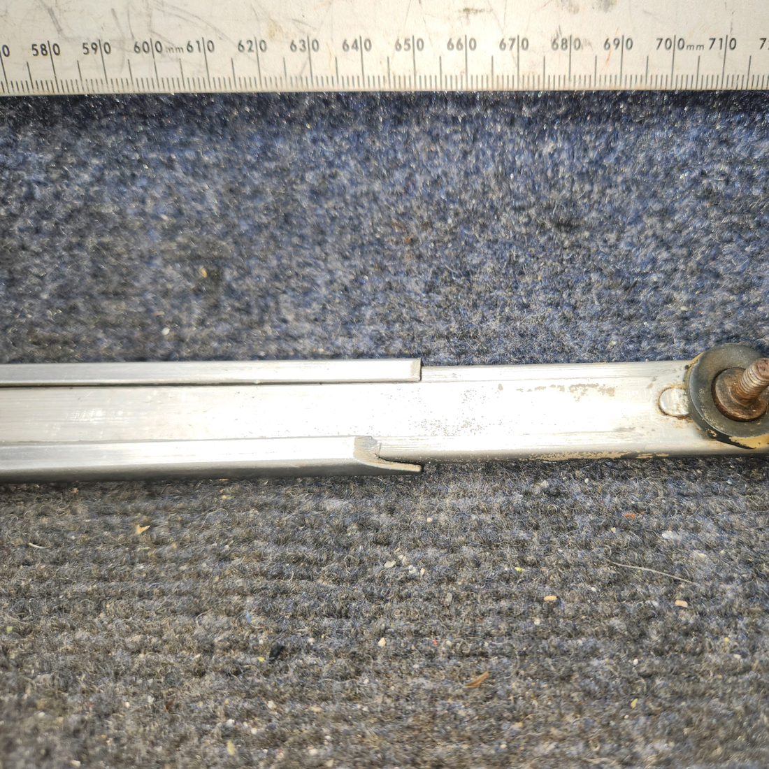 Used aircraft parts for sale, 65727-000 Piper PA-28 Cabin Door Holder Assembly
