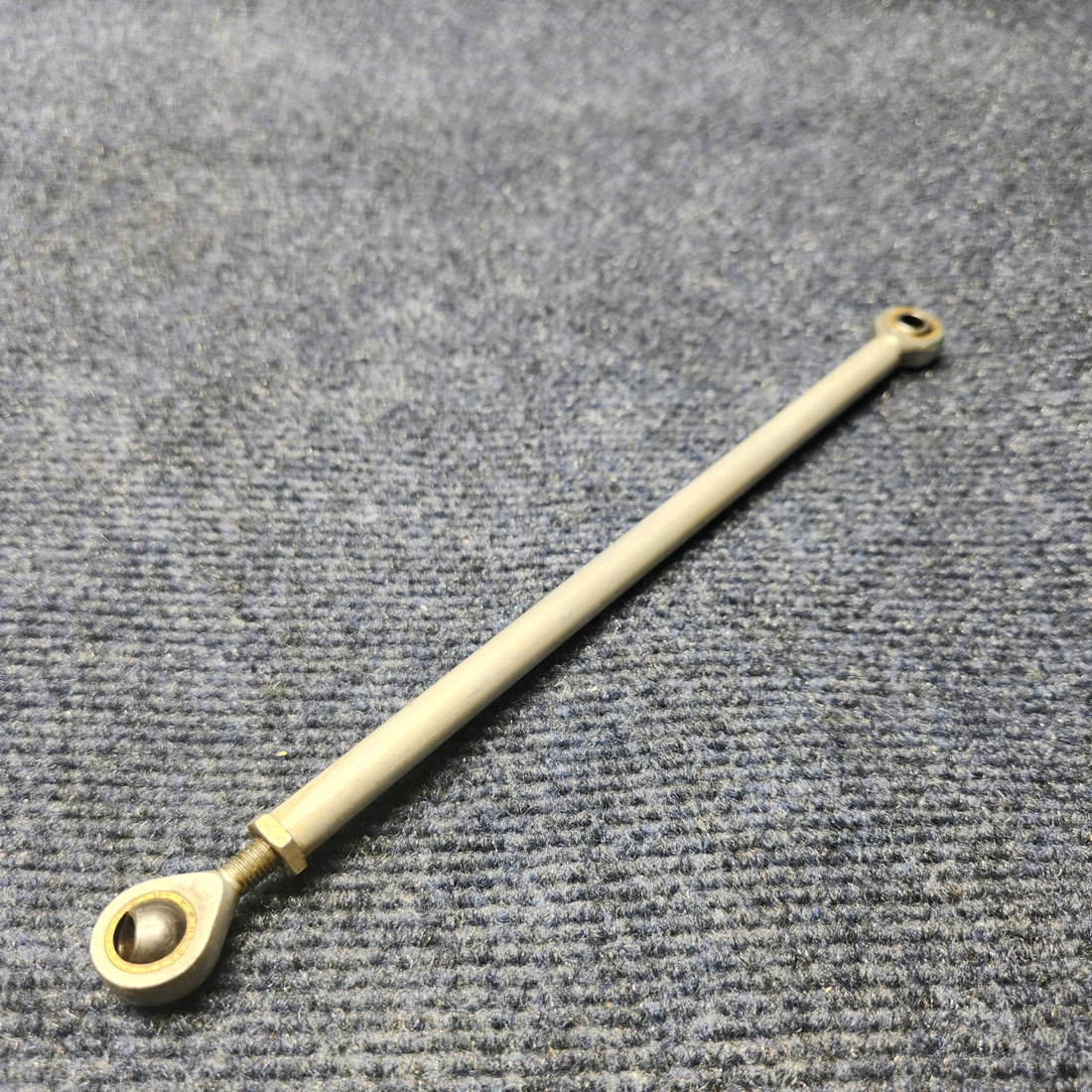 Used aircraft parts for sale, 169-524013-37 Beechcraft C23 SUNDOWNER RUDDER PEDAL CONTROL ROD INTERCONNECT AFT
