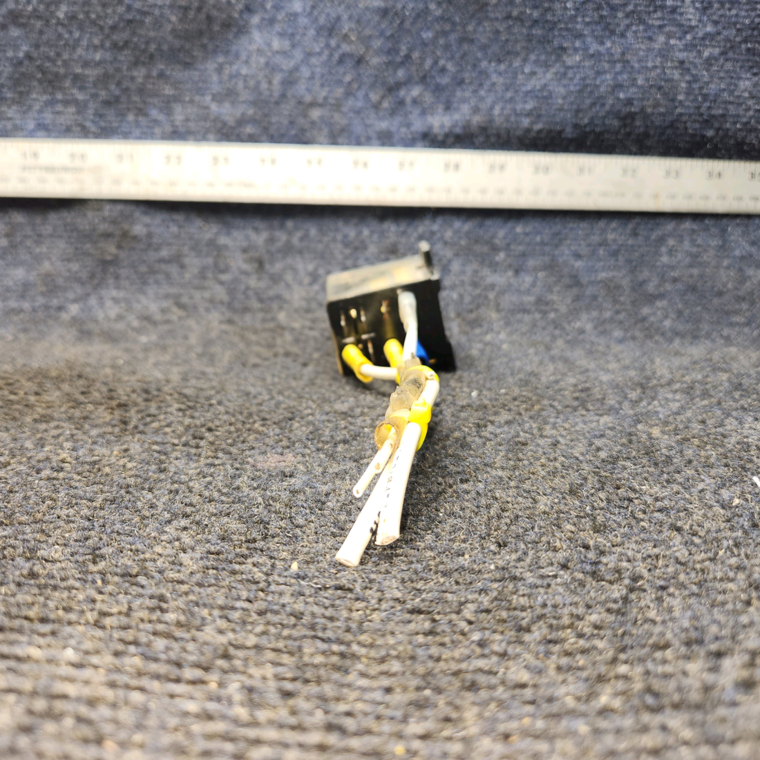 Used aircraft parts for sale, Avionics-Relay Magnecraft Electric Mooney M20J Radio Master Relay Diode