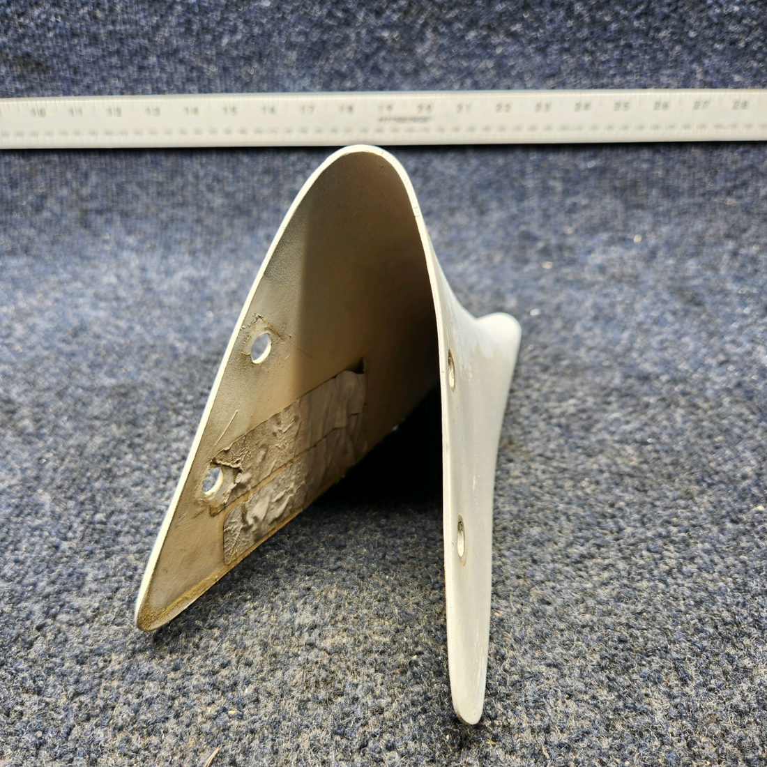 Used aircraft parts for sale, 63517-000 PIPER PA28-140 VERTICAL STABILIZER FIN FAIRING