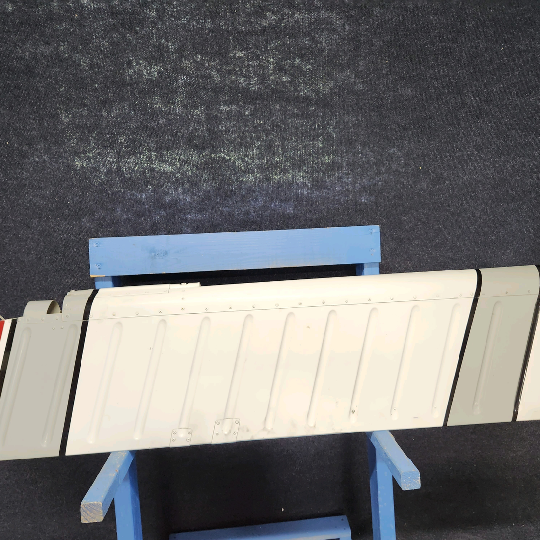 Used aircraft parts for sale, 78981-023 Piper PA32RT-300 RUDDER ASSEMBLY HAS REPAIR AND STOP DRILL-SEE PHOTOS