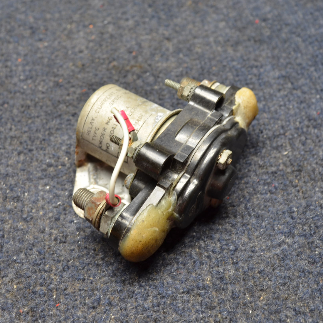 Used aircraft parts for sale, 6041H105A Cessna C175 CUTLER-HAMMER RELAY 12 VOLTS