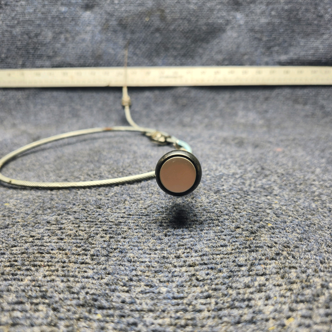 Used aircraft parts for sale, 640258-005 Mooney M20J CABIN HEAT CONTROL CABLE (L: 44-1/2")