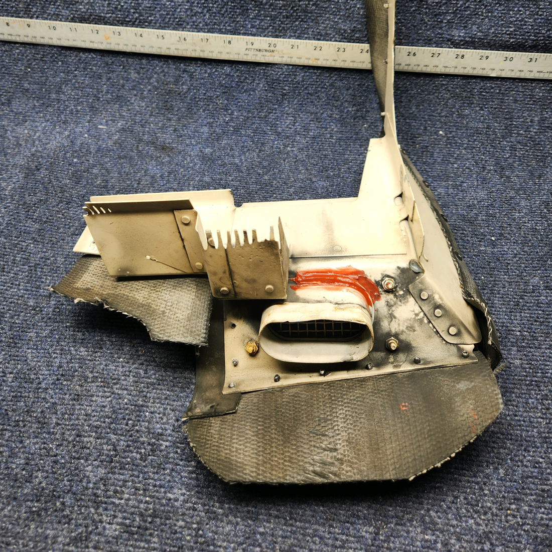 Used aircraft parts for sale, 169-910060-604 Beechcraft C23 SUNDOWNER BEECHCRAFT C23 LYCOMING O-360-A4J SET OF BAFFLES SEE PHOTOS