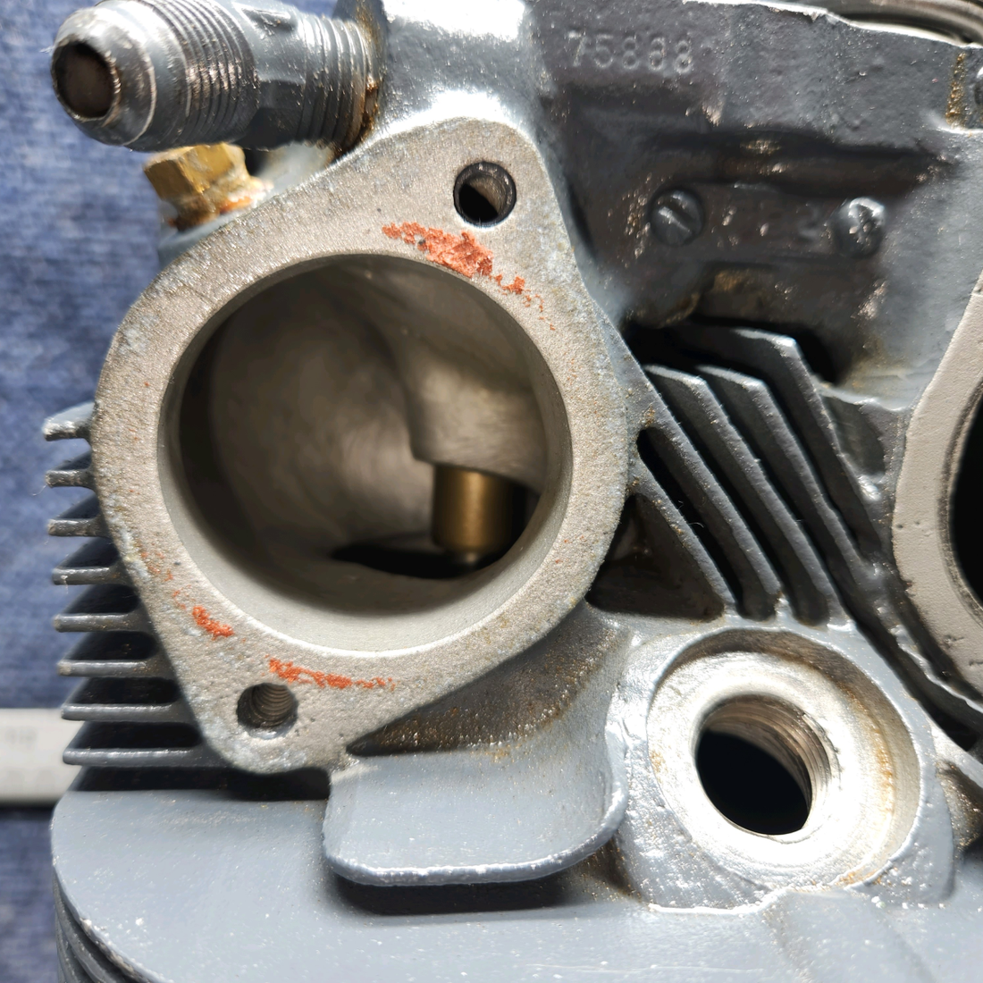 Used aircraft parts for sale, LW12416 Lycoming CESSNA 172K CYLINDER WIDE DECK USED IN O-320 SERIES CHROME -10 HRS ONLY