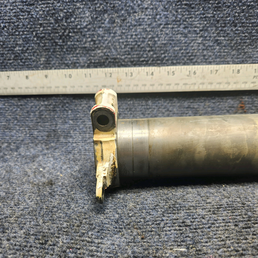Used aircraft parts for sale, 35-825195-31 Beechcraft F33A NOSE GEAR SHOCK ABSORBER BRAZE BARRE
