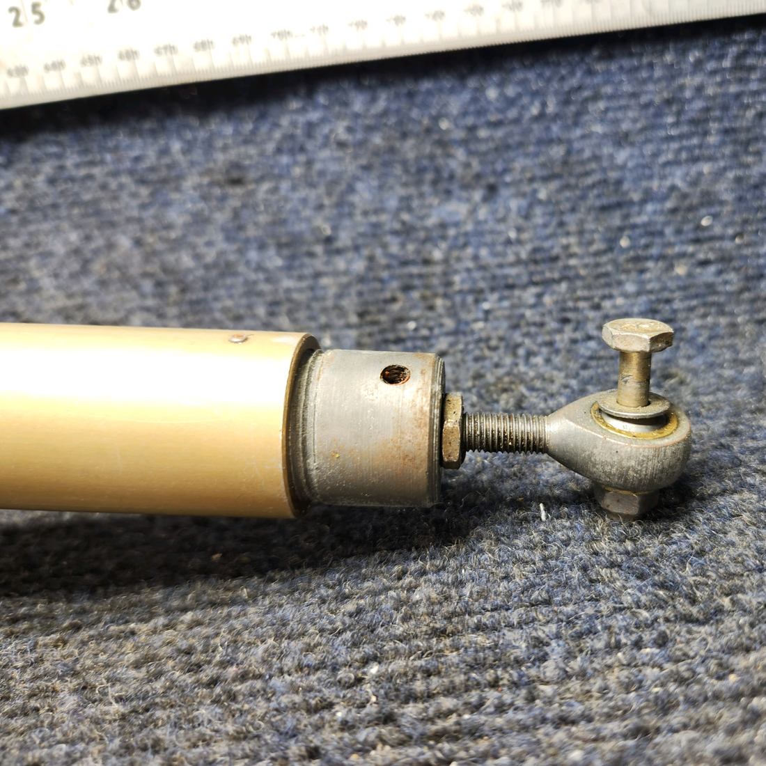 Used aircraft parts for sale, 750097-009,750105-1 Mooney M20J Flap Actuator Assy with Motor - 12V