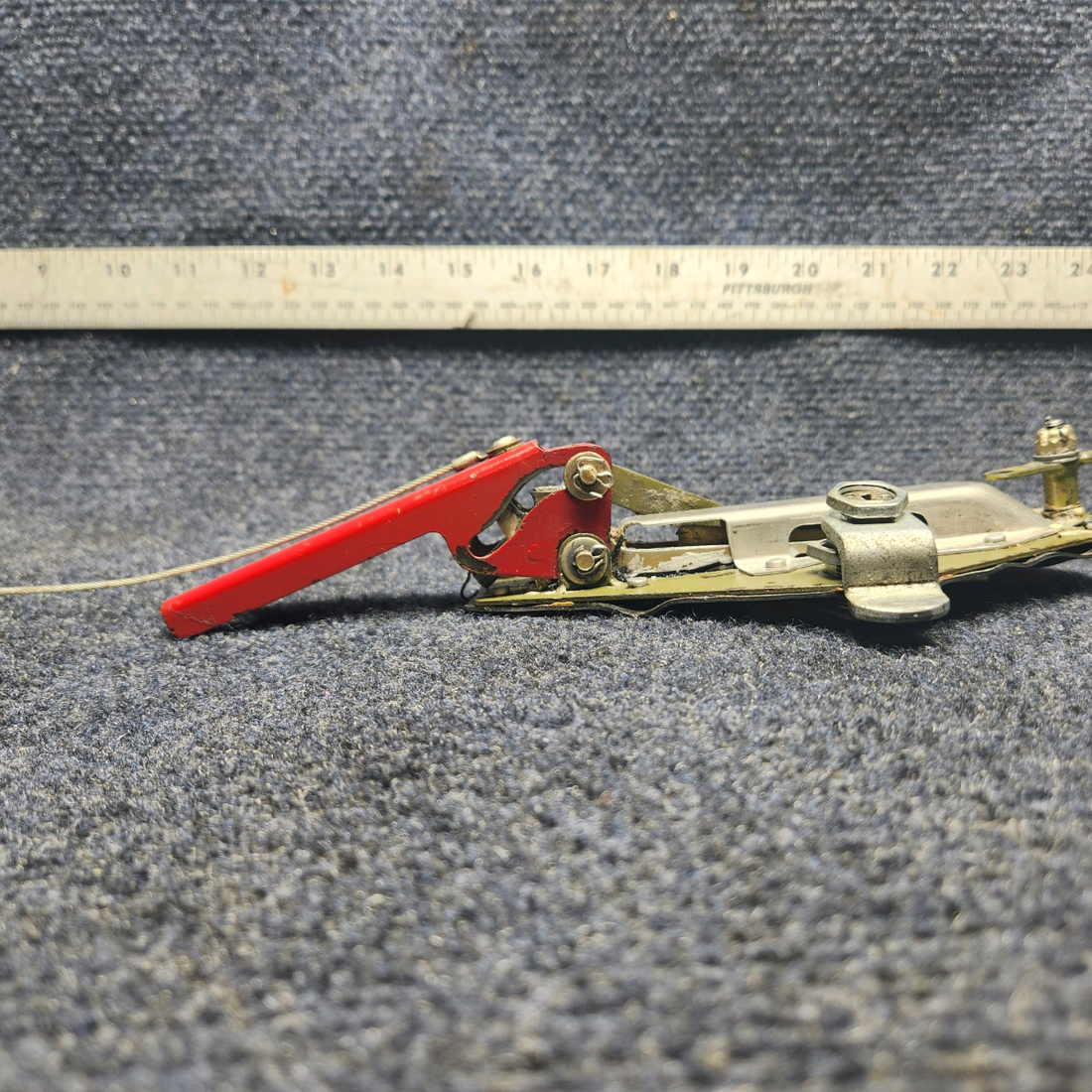 Used aircraft parts for sale, 350190-505 Mooney M20J BAGGAGE DOOR LATCH ASSEMBLY