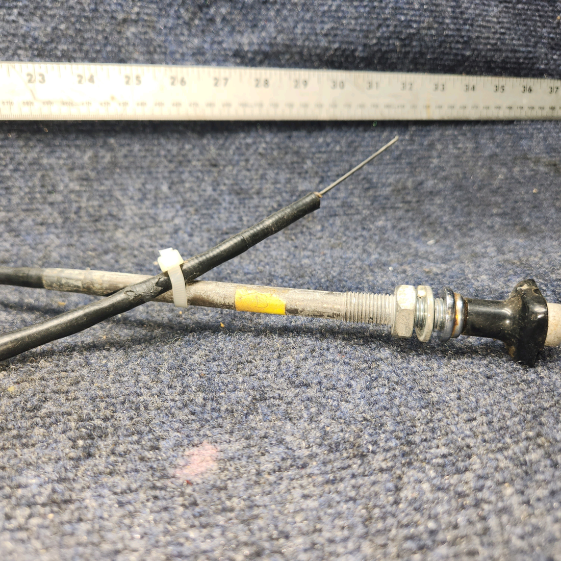 Used aircraft parts for sale, S1239-48 Cessna 172RG Carburator Heat Cable Assy (42")