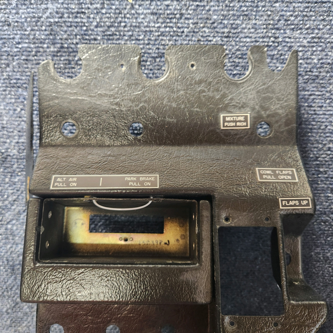 Used aircraft parts for sale, 340288-015 Mooney M20K CENTER CONSOLE PLASTIC COVER-SEE PHOTOS FOR DETAILS