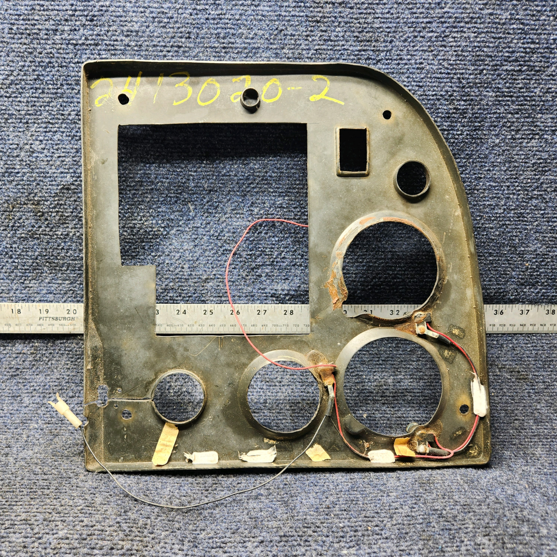 Used aircraft parts for sale, 2413120-2 Cessna 172RG Cover Assy - Post Lighted L/H