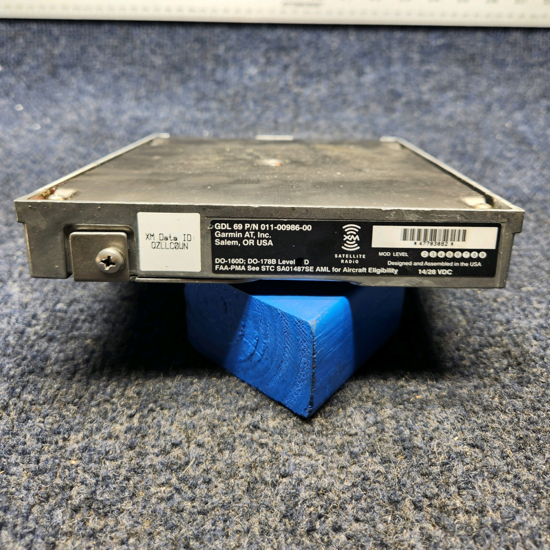 Used aircraft parts for sale, 011-00986-00 PIPIR PA32RT-300 GARMIN GDL 69 XM WEATHER RECEIVER