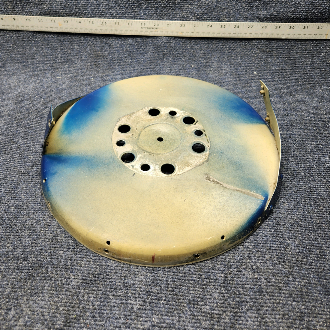 Used aircraft parts for sale, D4254 Beechcraft C23 SUNDOWNER AFT SPINNER BULKHEAD ASSEMBLY