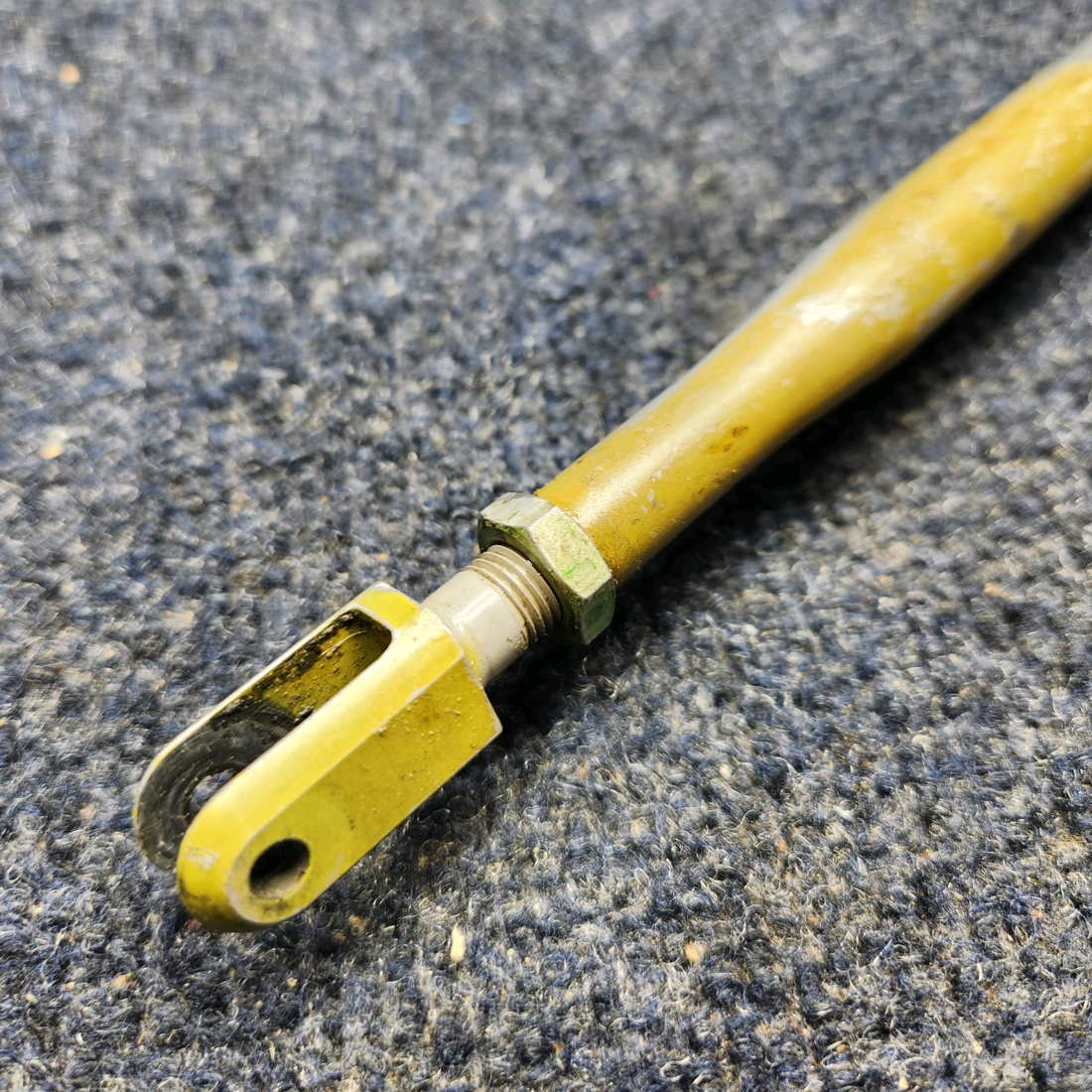 Used aircraft parts for sale, 35-524144-8 BEECHCRAFT F35 RUDDER PEDAL TUBE