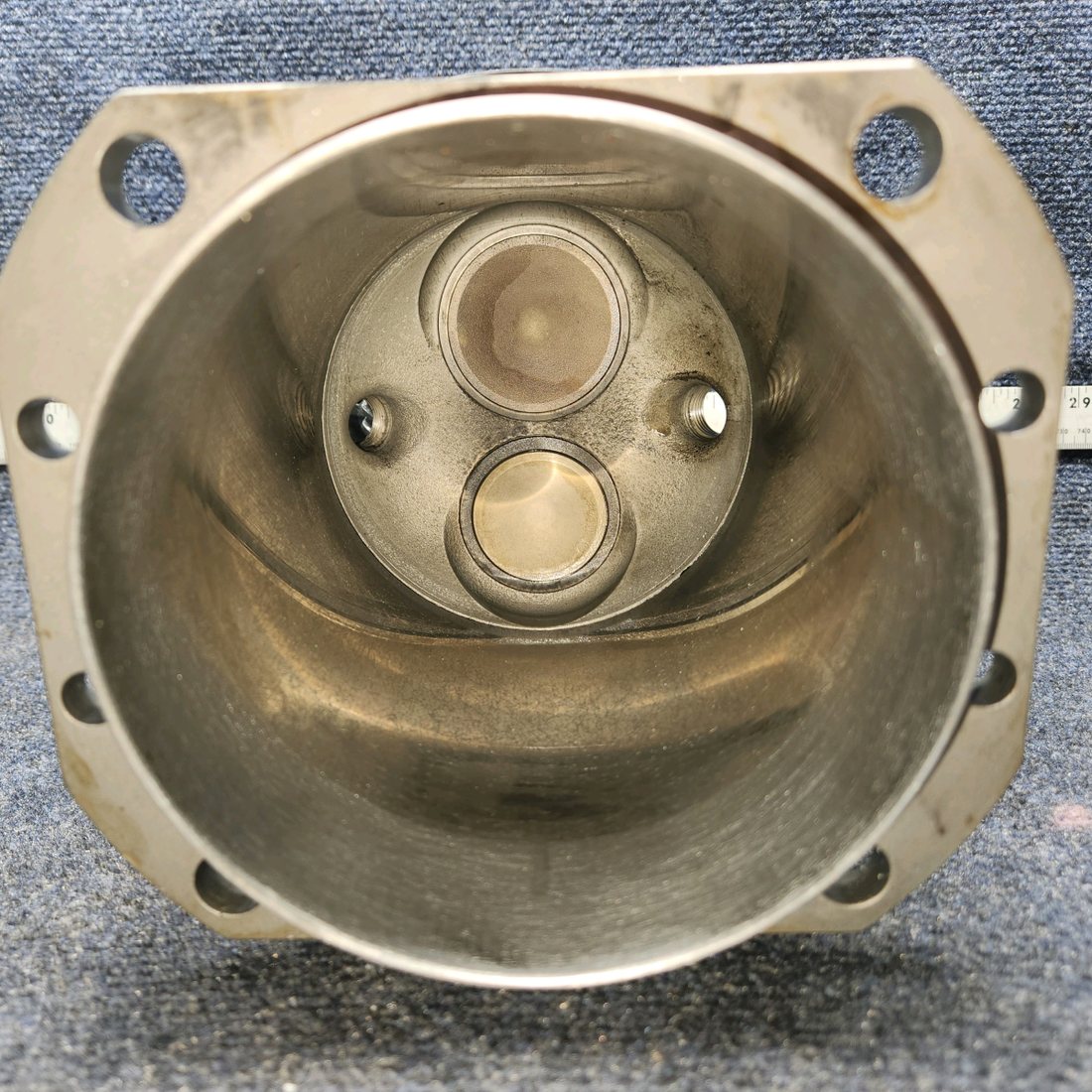 Used aircraft parts for sale, LW12416 Lycoming CESSNA 172K CYLINDER WIDE DECK USED IN O-320 SERIES CHROME -10 HRS  ONLY