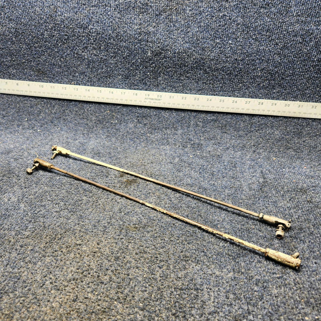 Used aircraft parts for sale, 35-944012 BEECHCRAFT F35 COWL FLAP CONTROL LINK LH / RH PRICE PER EACH.