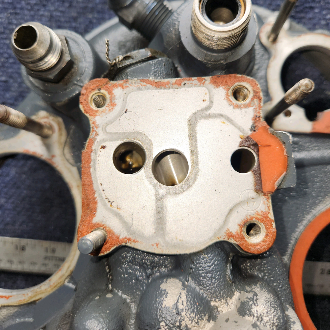 Used aircraft parts for sale, 21A21533-04 Lycoming O-320 Piper PA28-161 Accessory  Housing Assy