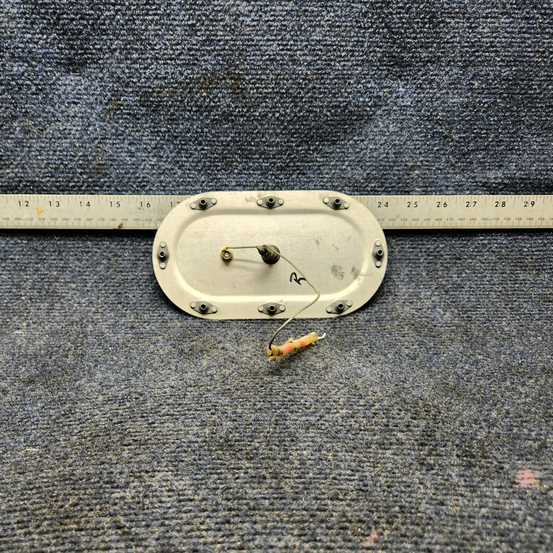 Used aircraft parts for sale, 913000-501 Mooney M20J M20 INSPECTION COVER PLATE W TEMP SENSOR