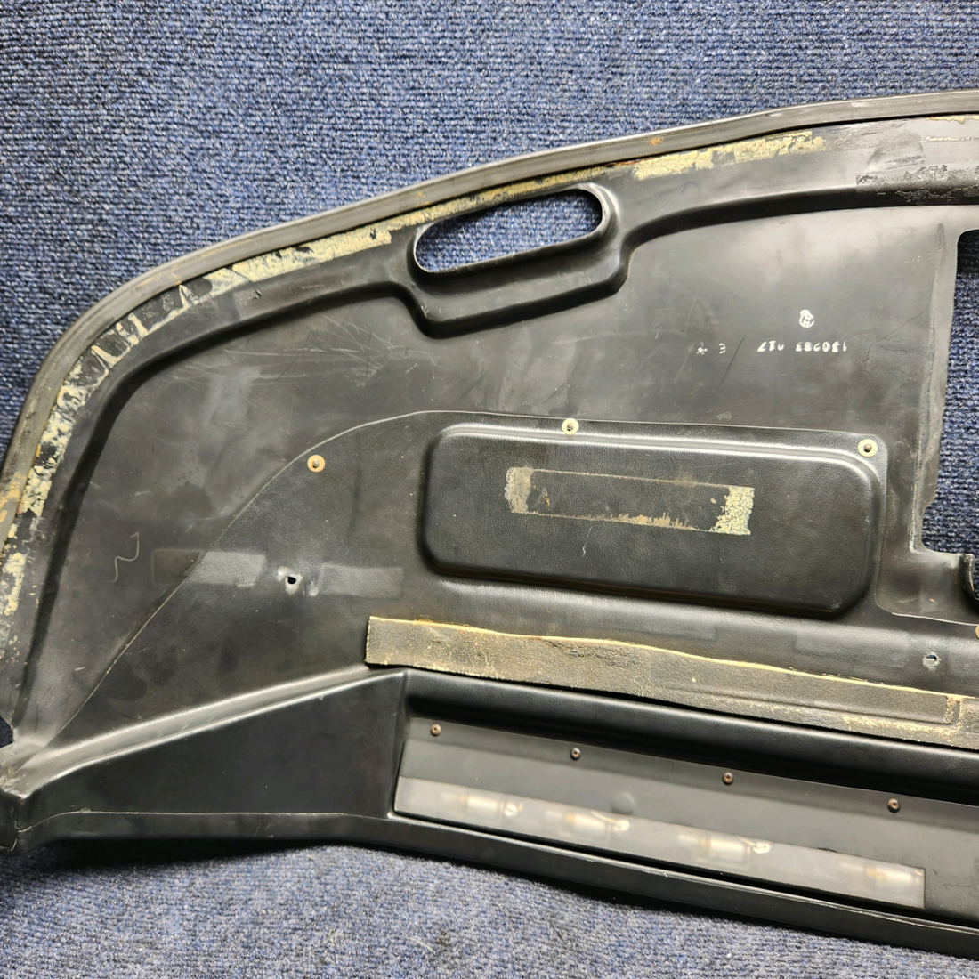 Used aircraft parts for sale, 130315-501 Mooney M20J GLARESHIELD ASSEMBLY (LIGHTED)