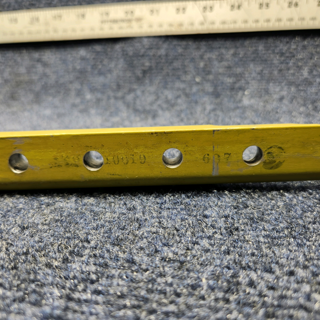 Used aircraft parts for sale, 169-110019 Beechcraft C23 SUNDOWNER FITTING SPAR CAP LOWER SPLICE AFT