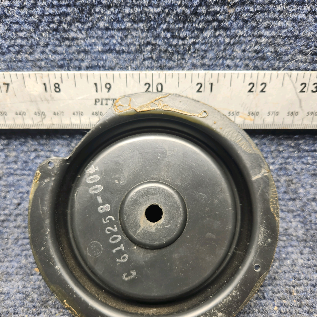 Used aircraft parts for sale, 610258-001 Mooney M20K FUEL GASCOLATOR TRIM COVER