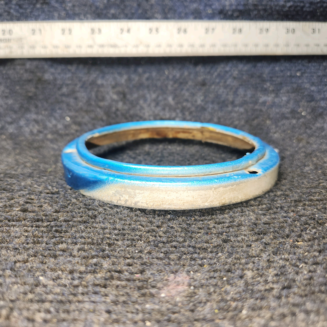 Used aircraft parts for sale, 65372-000 Piper PA28-161 Landing Light Retainer Assembly