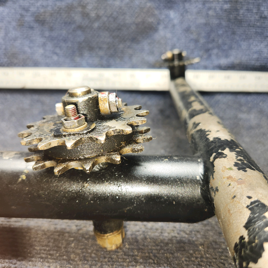 Used aircraft parts for sale, 62703-033 Piper PA28-161 Tee Bar Control Column