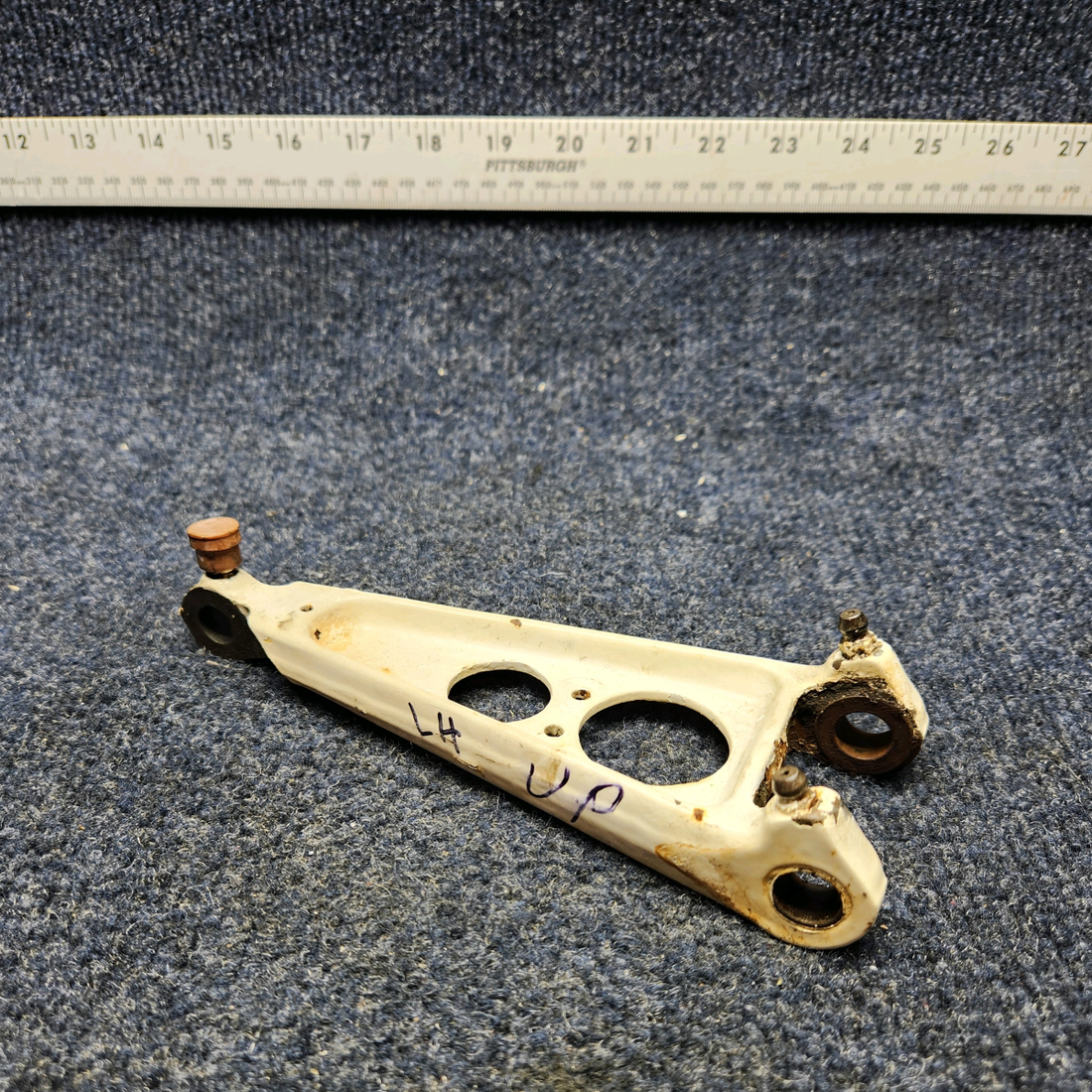 Used aircraft parts for sale, 45-815011-6 BEECHCRAFT F35 MAIN GEAR TORQUE LINK ASSY UPPER