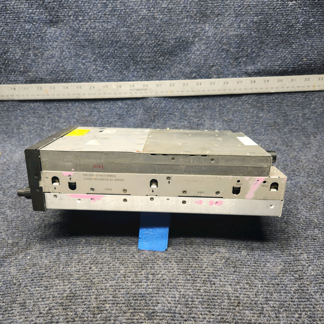 Used aircraft parts for sale, 066-4008-00 Bendix Mooney M20K KING KNS 80 VOR/LOC/DME/RNAV/GS MOUNT RACK TRAY