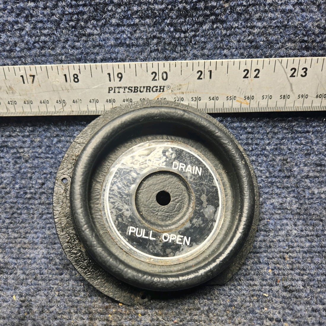 Used aircraft parts for sale, 610258-001 Mooney M20K FUEL GASCOLATOR TRIM COVER