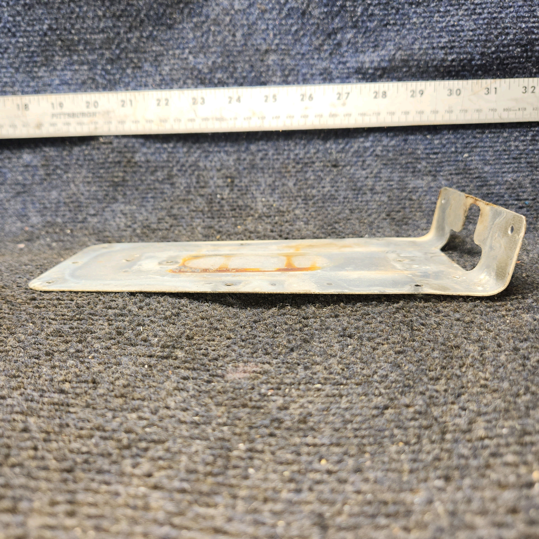 Used aircraft parts for sale, 63012-000 Piper PA28 Door Latch Trim Plate